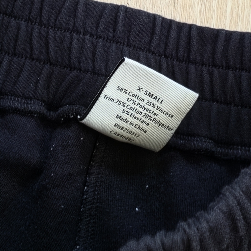 Varley Brymhurst Pants Black & Gray Sweatpants Size Xsmall - Picture 4 of 7